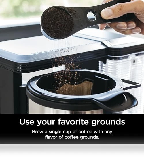 Specialty Coffee Maker, Hot & Iced Coffee, 6 Brew Styles, 8 Sizes — Coffee & Espresso Combos, Ninja