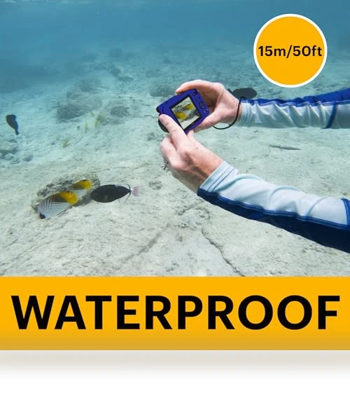 Rugged Waterproof WiFi Digital Camera 16MP 4X Optical Zoom 1080P Full HD Video — Adventure & Sports Cameras, KODAK