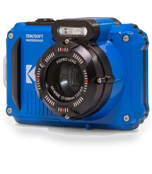 Rugged Waterproof WiFi Digital Camera 16MP 4X Optical Zoom 1080P Full HD Video — Adventure & Sports Cameras, KODAK