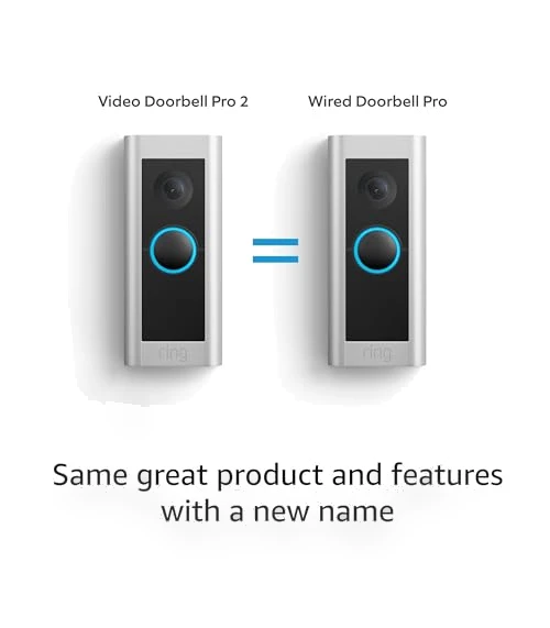 Wired Video Doorbell Pro 2 - Premium Smart Doorbell — Kits, Ring