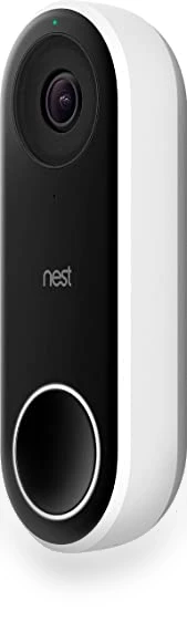 Wired Video Doorbell with 24/7 Streaming, HDR Video, and Person Alerts — Smart Home Security, Google