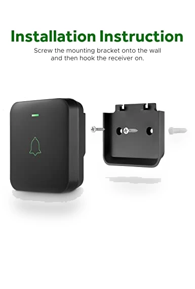 Wireless Door Bell with 52 Melodies and 1000 Feet Range — Kits, AVANTEK