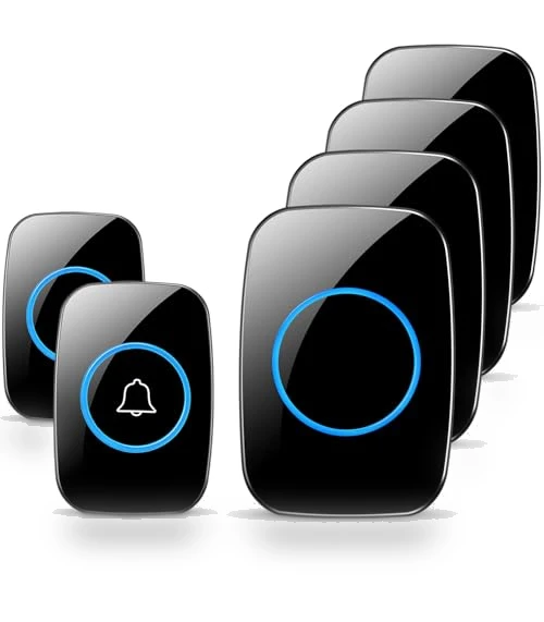 Waterproof Wireless Doorbell Kit with 1000ft Range — Kits, Full House