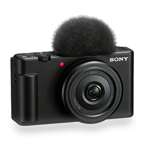 Vlog Camera for Content Creators and Vloggers with Wide Angle Lens — Camcorder, Sony