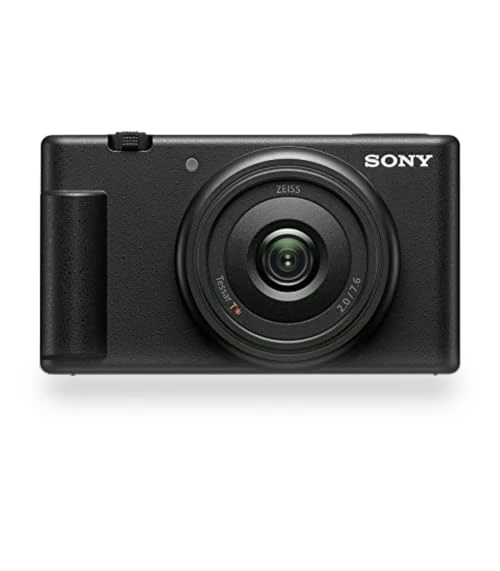 Vlog Camera for Content Creators and Vloggers with Wide Angle Lens — Camcorder, Sony