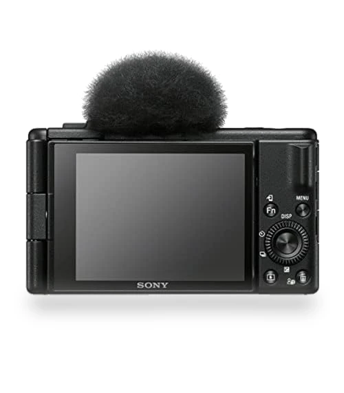 Vlog Camera for Content Creators and Vloggers with Wide Angle Lens — Camcorder, Sony