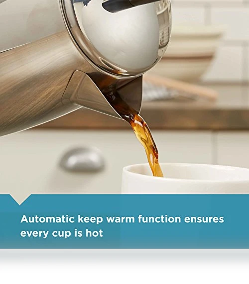 12 Cup Electric Coffee Percolator with Stainless Steel Basket — Electric Coffee Brewers, Farberware