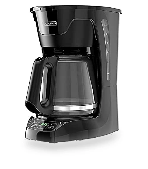 12-Cup Programmable Coffeemaker — Coffee & Espresso Combos, BLACK+DECKER