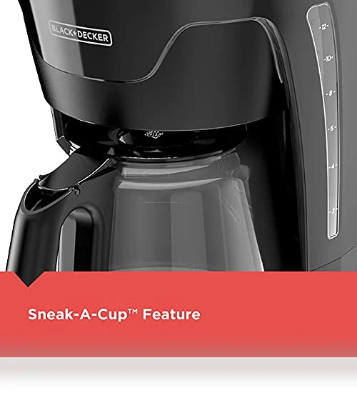 12-Cup Programmable Coffeemaker — Coffee & Espresso Combos, BLACK+DECKER