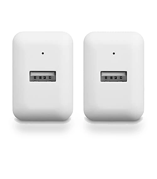 12W One Port USB-A Wall Charger for Phones and Tablets, 2-Pack — Charging Solutions, Amazon