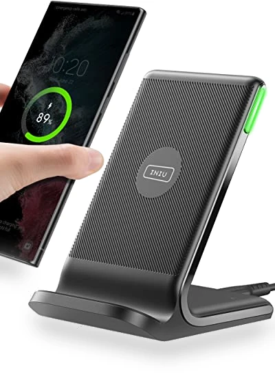 15W Fast Qi-Certified Wireless Charging Station with Adaptive Light — Charging Solutions, INIU