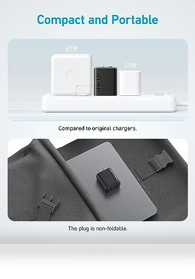20W Dual Port USB C Charger Block with 5 ft Cable — Charging Solutions, Anker