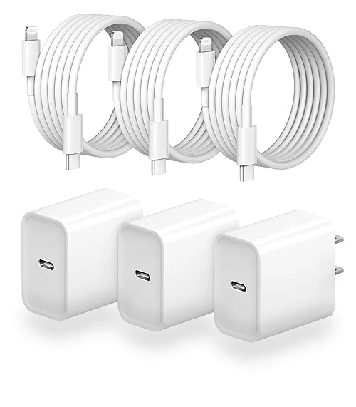20W USB C Fast Charger with 6FT Cable for iPhone — Charging Solutions, STAMISH
