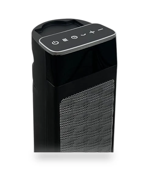 Oscillating Ceramic Tower Space Heater with Remote, 30" — Portable Heating Solutions, Good Housekeeping