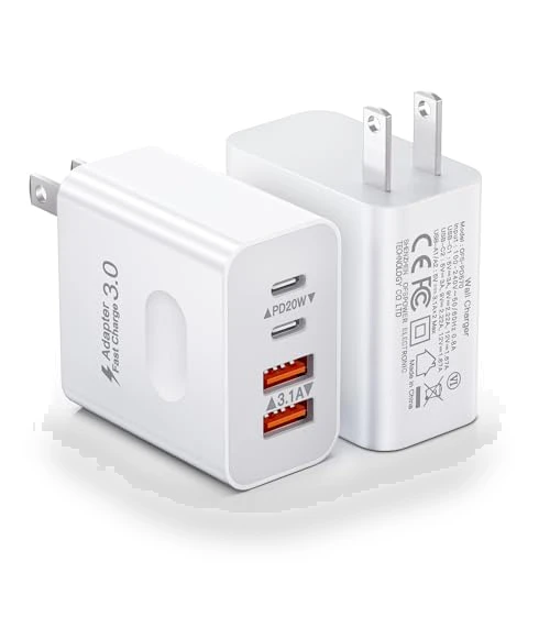 40W 4-Port USB C Wall Charger Block - Fast Charging Dual USBC Power Adapter — Charging Solutions, SHENZHEN OFSPOWER ELECTRONIC TECHNOLOGY CO., LTD.