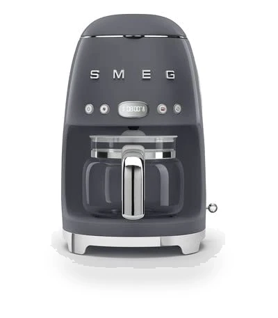 Retro Style Drip Coffee Machine with Glass Carafe — Coffee & Espresso Combos, Smeg