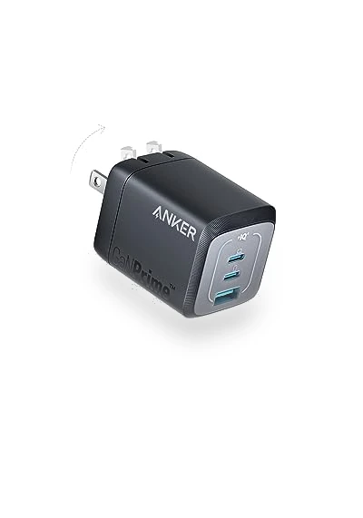 67W USB C GaN 3-Port Fast Wall Charger — Charging Solutions, Anker