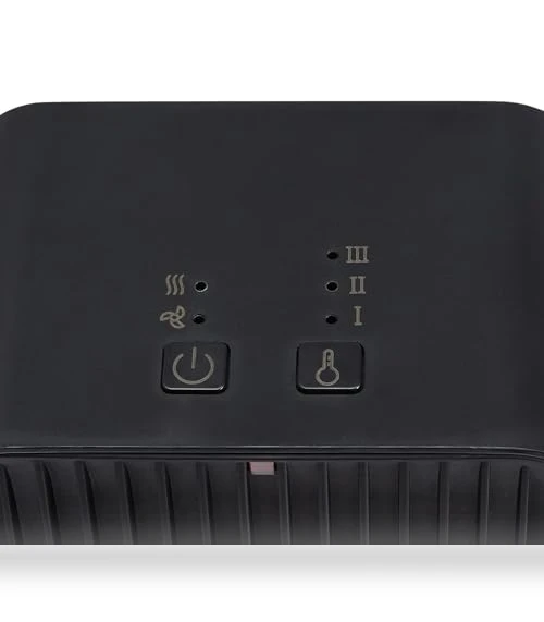 Ceramic Space Heater with 3 Heat Settings, Temperature Control — Portable Heating Solutions, Amazon Basics
