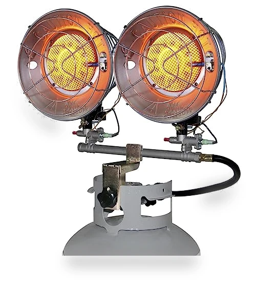 Double Tank Top Portable Propane Radiant Heater, 30,000 BTUs — Portable Propane Heaters, Dura Heat