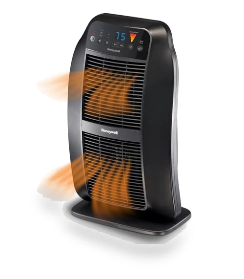 Ceramic Space Heater with Digital Controls and Programmable Thermostat — Portable Heating Solutions, Honeywell