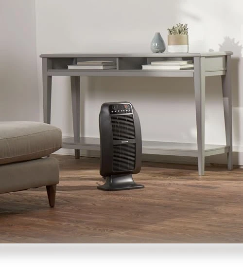 Ceramic Space Heater with Digital Controls and Programmable Thermostat — Portable Heating Solutions, Honeywell
