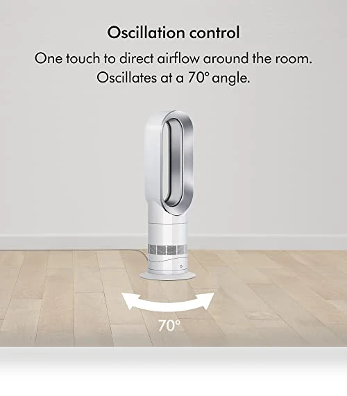 Jet Focus Heater and Fan, Bladeless, Remote Control — Ceiling Fans, Dyson