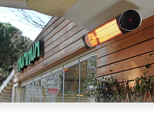 Infrared Electric Patio Heater - 1500W Indoor/Outdoor Portable Heater — Patio Heaters, Briza