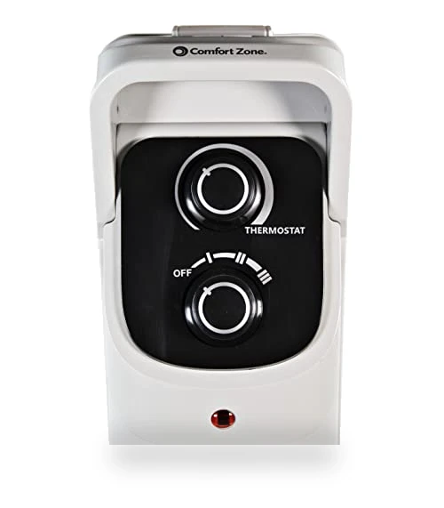 Oil-Filled Radiator Space Heater with Adjustable Thermostat — Portable Heating Solutions, Comfort Zone