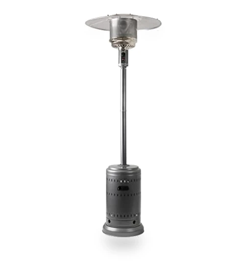46,000 BTU Outdoor Propane Patio Heater with Wheels — Patio Heaters, Amazon Basics