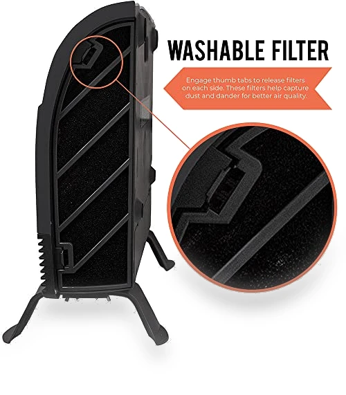 Infrared Space Heater with Remote Control, Energy Efficient — Heater Spare Components, Heat Storm