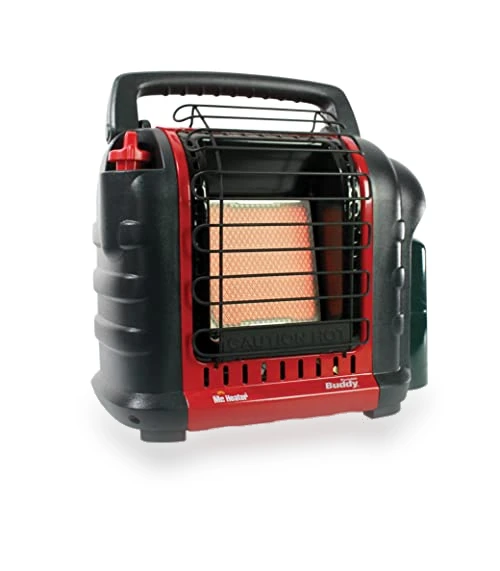 Portable Buddy Heater 4,000-9,000 BTU Indoor-Safe Propane Radiant Heater — Portable Propane Heaters, Mr. Heater