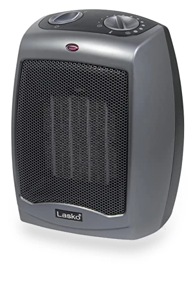 Portable Indoor Electric Ceramic Space Heater with Thermostat — Portable Heating Solutions, Lasko