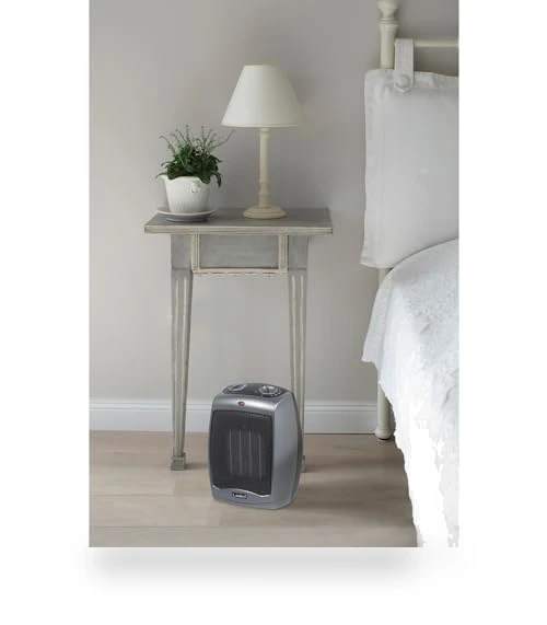 Portable Indoor Electric Ceramic Space Heater with Thermostat — Portable Heating Solutions, Lasko
