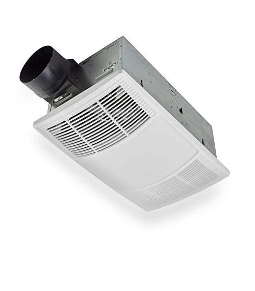 PowerHeat Bathroom Exhaust Fan with Heater and LED Light, 80 CFM — Ceiling Fan Lighting Solutions, Broan-NuTone