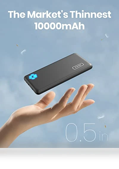 Slimmest 10000mAh Portable Charger with USB C in&out — Charging Solutions, INIU