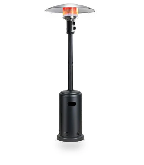 Tall Standing Gas Patio Heater with Wheels, 40,000 BTU — Patio Heaters, BALI OUTDOORS