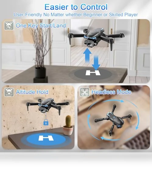 FPV Foldable Drone with 1080P HD Camera — Drones, Naseto