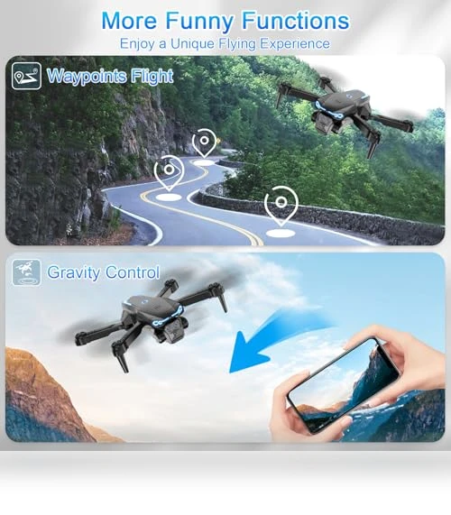 FPV Foldable Drone with 1080P HD Camera — Drones, Naseto