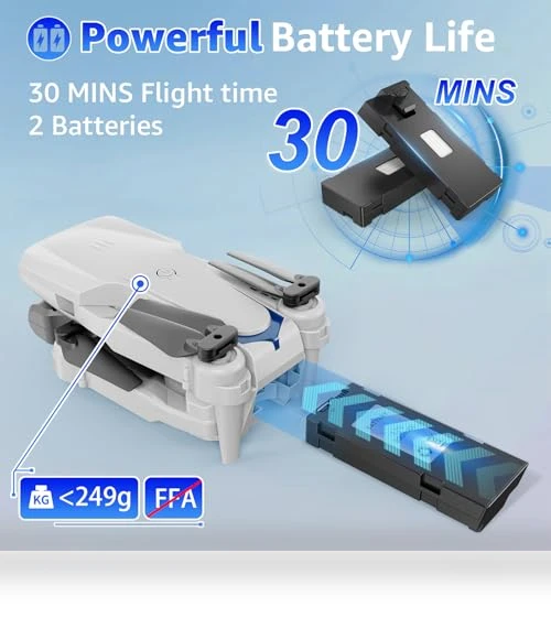1080P HD Mini FPV Drone with Camera for Kids & Adults — Drones, X-shop