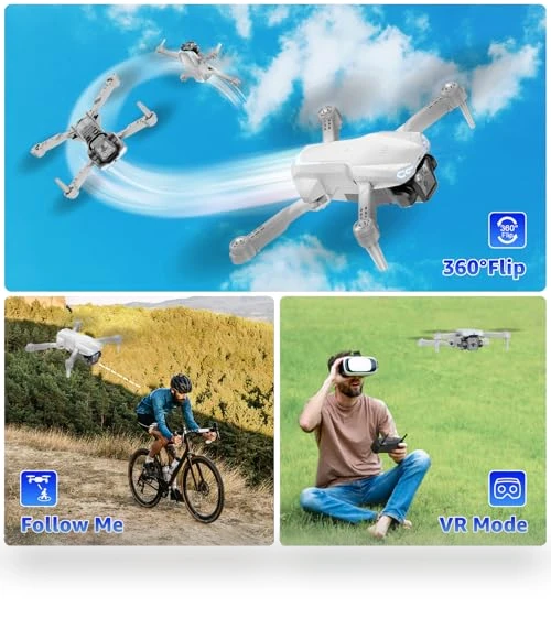 1080P HD Mini FPV Drone with Camera for Kids & Adults — Drones, X-shop
