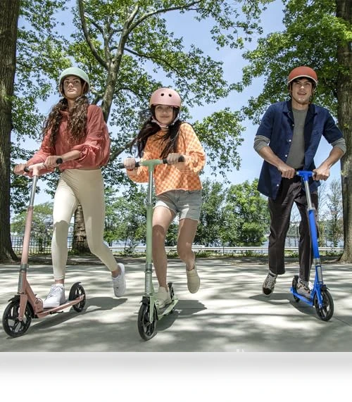 2-Wheel Kick Scooter with Adjustable Handlebar and Rear Brake — Push Scooters, Jetson