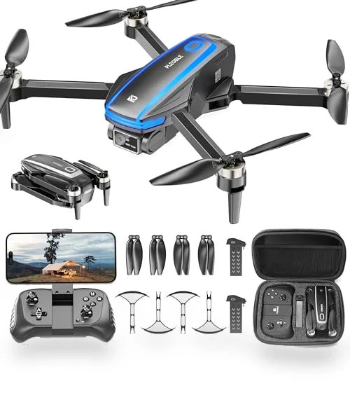 4K Brushless Motor Drone with Camera, FPV, WiFi, Voice Control — Drones, PLEGBLE