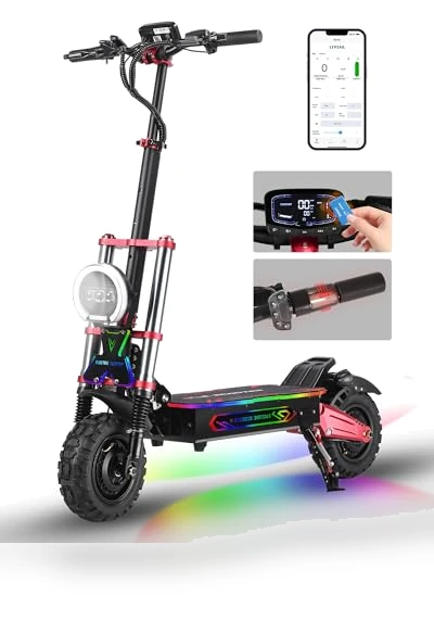 6000W High-Speed Electric Scooter with 75 Miles Range — Electric Self-Balancing Scooters, Ornped