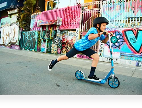 A5 Lux Kick Scooter for Kids - 8" Urethane Wheels, Adjustable Handlebar, Foldable — Push Scooters, Razor