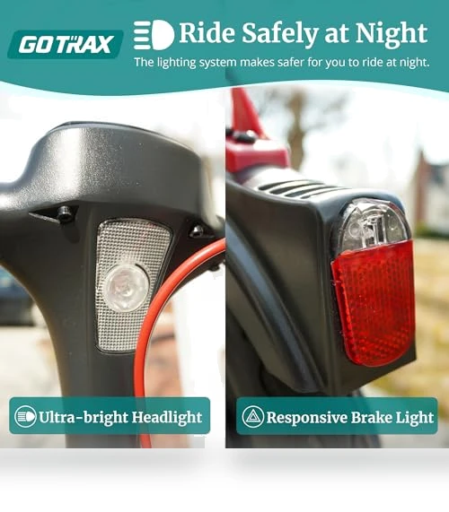 APEX Series Electric Scooter for Adult, 12/18 Miles Max Range, 15.5/18 Mph Top Speed — Scooters & Gear, Gotrax