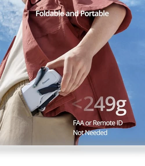 3-Axis Gimbal 4K GPS Drone Under 249g with Visual Tracking — Drones & UAV Technology, Potensic