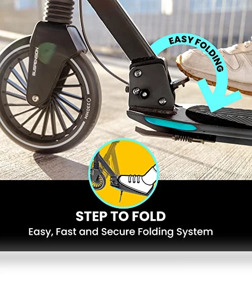 Big Wheel Kick Scooter for Kids, Teens, and Adults — Push Scooters, AERO MOBILITY