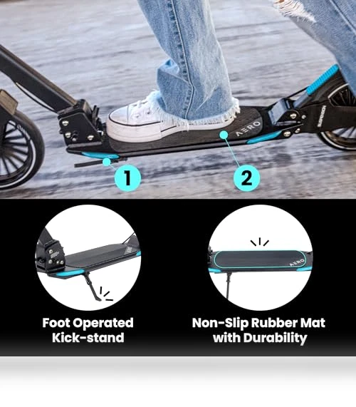 Big Wheel Kick Scooter for Kids, Teens, and Adults — Push Scooters, AERO MOBILITY