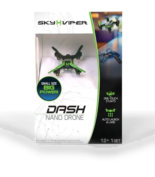 Dash Nano Drone with Flight Assist Technology — Drones & UAV Technology, Skyrocket