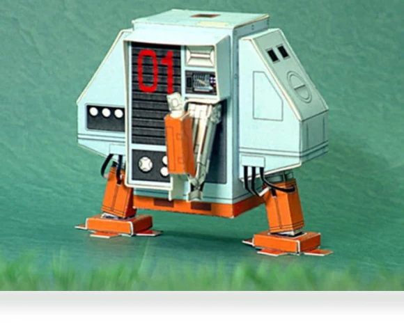 Silent Running Robot Drone DIY Handcraft Paper Model Kit — Paper Craft, NZPOST